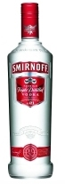 Smirnoff Red vodka Liter