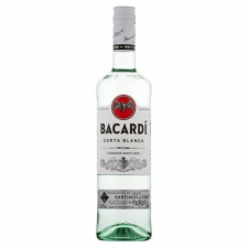 Bacardi Carta blanca Liter , 40%