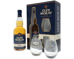 Glen Moray Port Cask  giftset 40% 70cl