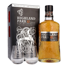 Highland Park  12yr  +2 Glaasjes 70cl 40%