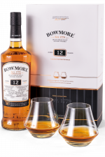 Bowmore 12yr  Islay Single malt giftset -70cl -40%