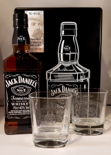 Jack Daniels  Tennessee Whiskey Giftbox 70cl   40%