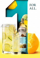 Ketel 1 + Pitcher in giftpack 35% Liter