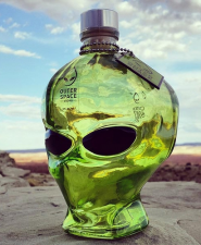 Outerspace Alien Head Vodka 70cl, 40%