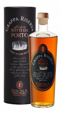 Sibona Grappa Riserva Botta di Portwood  50cl 44%